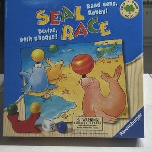 Ravensburger Seal Race Kids Game - Multicolor